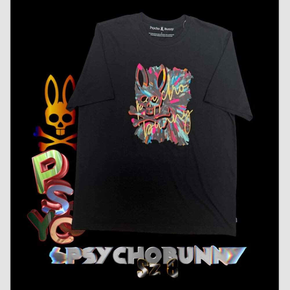Psycho Bunny Shirt Size 8 XXL - Picture 1 of 9